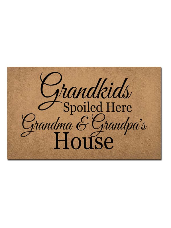 Grandma and Grandpa's House doormat