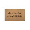 This is our place doormat